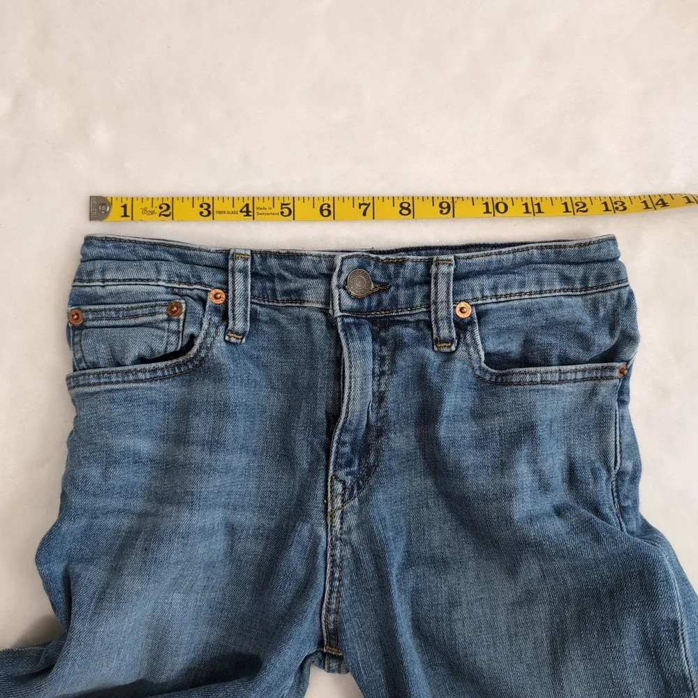 Polo Ralph Lauren Authentic Dungaree Jeans Boys 14 Straight Leg Blue Denim Pants